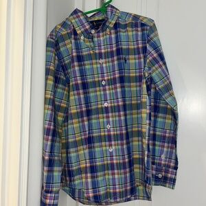 Boys Ralph Lauren Long Sleeve Button Down Polo